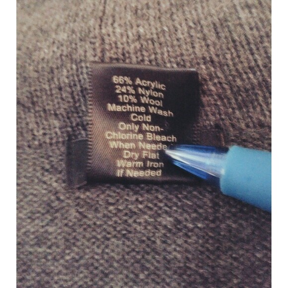 Ann Taylor Petite XS Sweater Gray One Button Cardigan 3/4 Sleeves Soft Banded - Picture 5 of 5